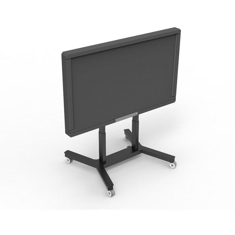 Carrello motorizzato per monitor interattivi fino a 95” con passacavo e porta  PC - Monitor Interattivi