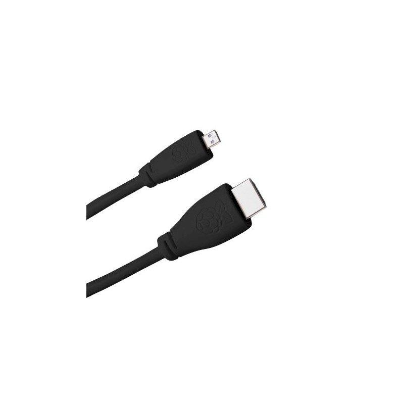 Cavo nero 1m da micro-HDMI a HDMI (tipo A)