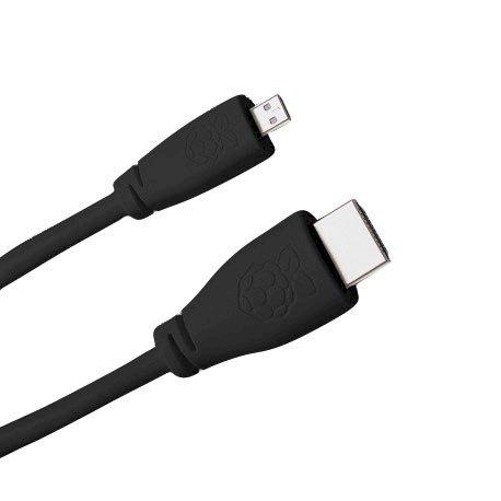 Cavo nero 2m da micro-HDMI a HDMI (tipo A)